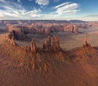 Survol de Monument Valley Survol de Monument Valley